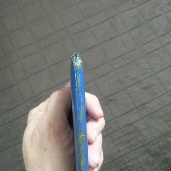 Vintage LV Louis Vuitton  Epi Leather  ID Card Holder Bifold Blue Unisex - Picture 7 of 13